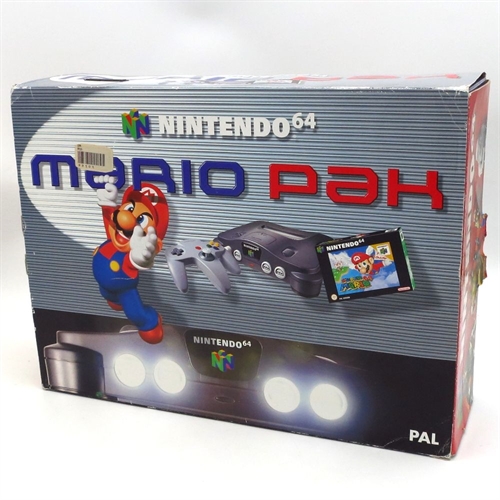 Nintendo 64 Mario Pak - Original Box - Console - SNR NUP15297761 (B Grade) (Used)